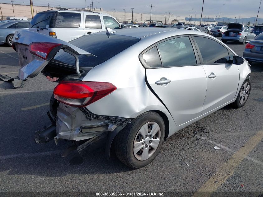 2017 KIA FORTE LX - 3KPFK4A73HE077648