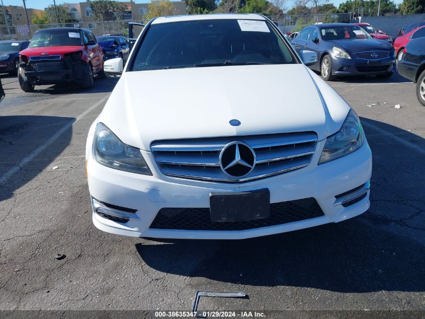 2013 MERCEDES-BENZ C 250 LUXURY/SPORT - WDDGF4HB6DA786287