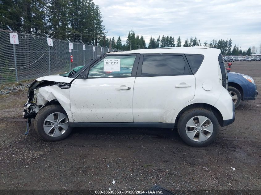 2016 KIA SOUL - KNDJN2A24G7834162