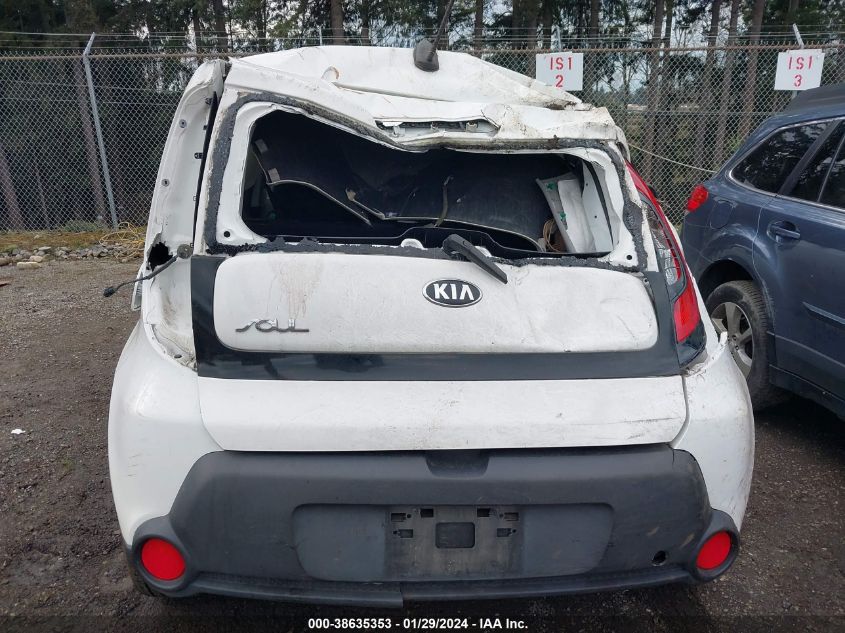 2016 KIA SOUL - KNDJN2A24G7834162