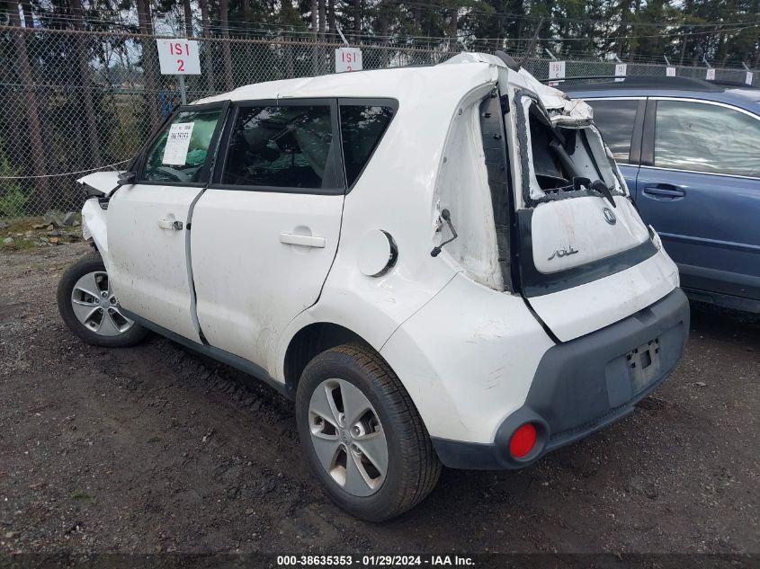 2016 KIA SOUL - KNDJN2A24G7834162
