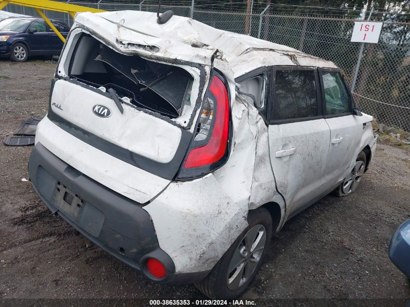 2016 KIA SOUL - KNDJN2A24G7834162