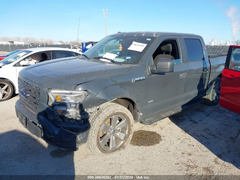 2017 FORD F-150 XL - 1FTEW1CP1HKE13855