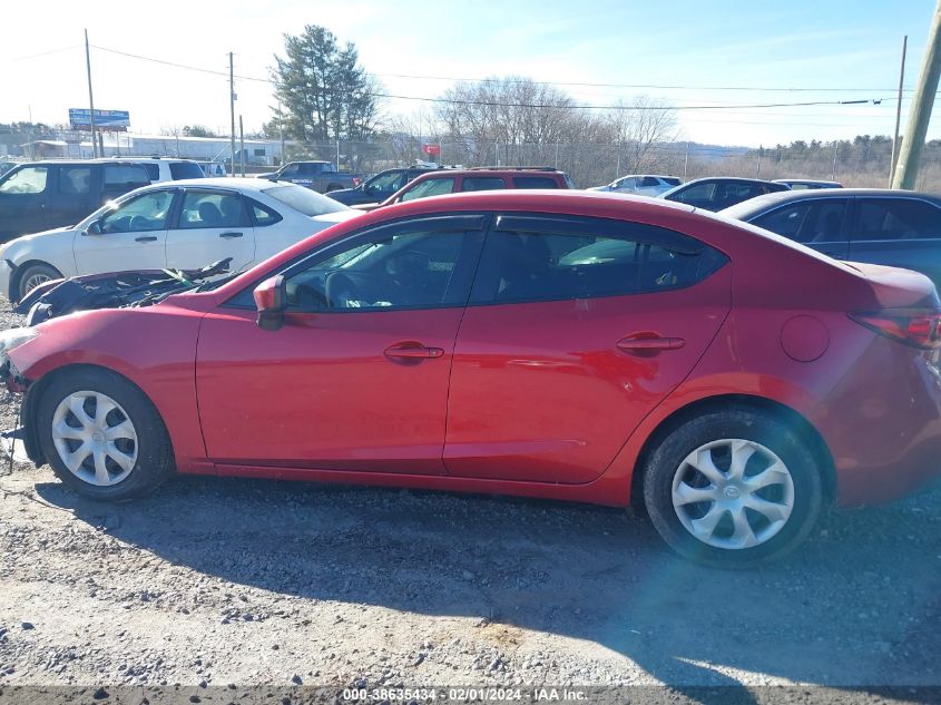 2015 MAZDA MAZDA3 I SPORT - 3MZBM1U77FM158834