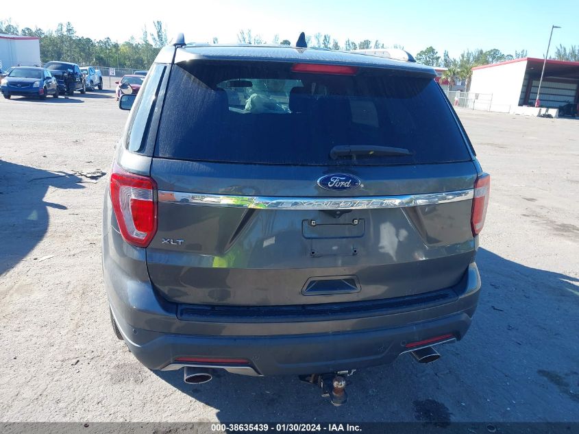 2018 FORD EXPLORER XLT - 1FM5K7D89JGA12029