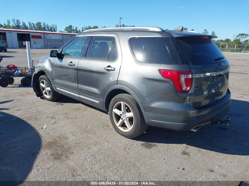2018 FORD EXPLORER XLT - 1FM5K7D89JGA12029