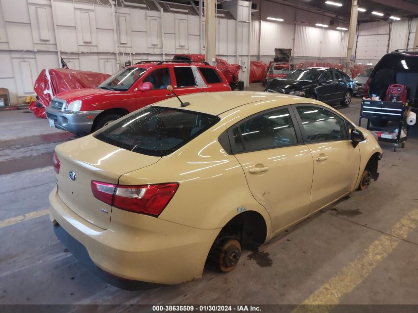 2016 KIA RIO LX - KNADM4A3XG6654935