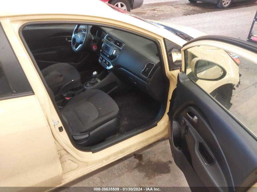 2016 KIA RIO LX - KNADM4A3XG6654935