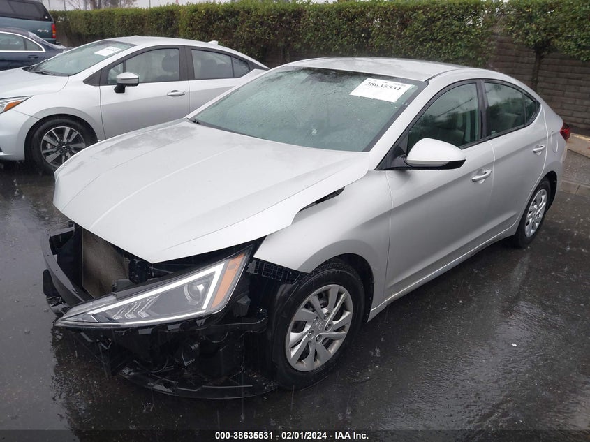 VIN 5NPD74LF7LH531255 2020 HYUNDAI ELANTRA SE