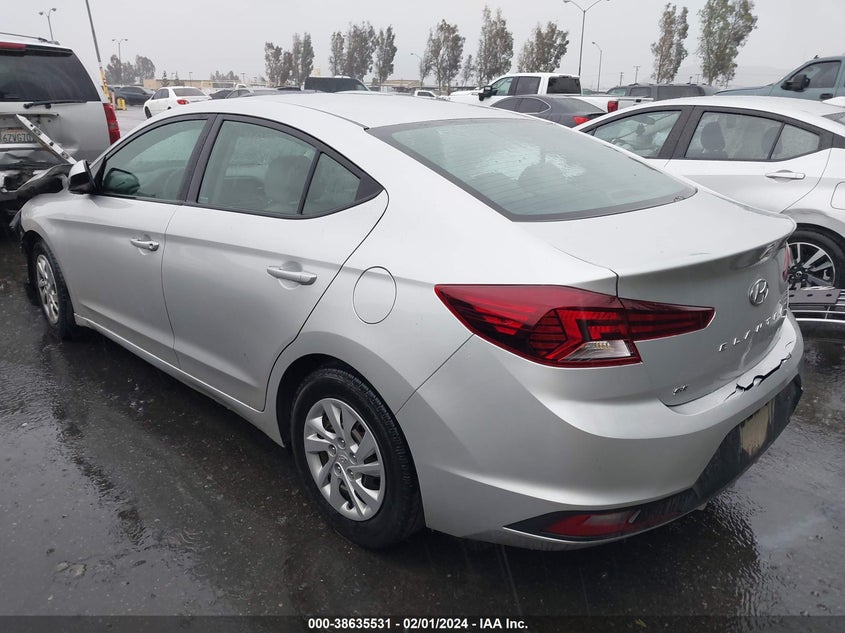 VIN 5NPD74LF7LH531255 2020 HYUNDAI ELANTRA SE