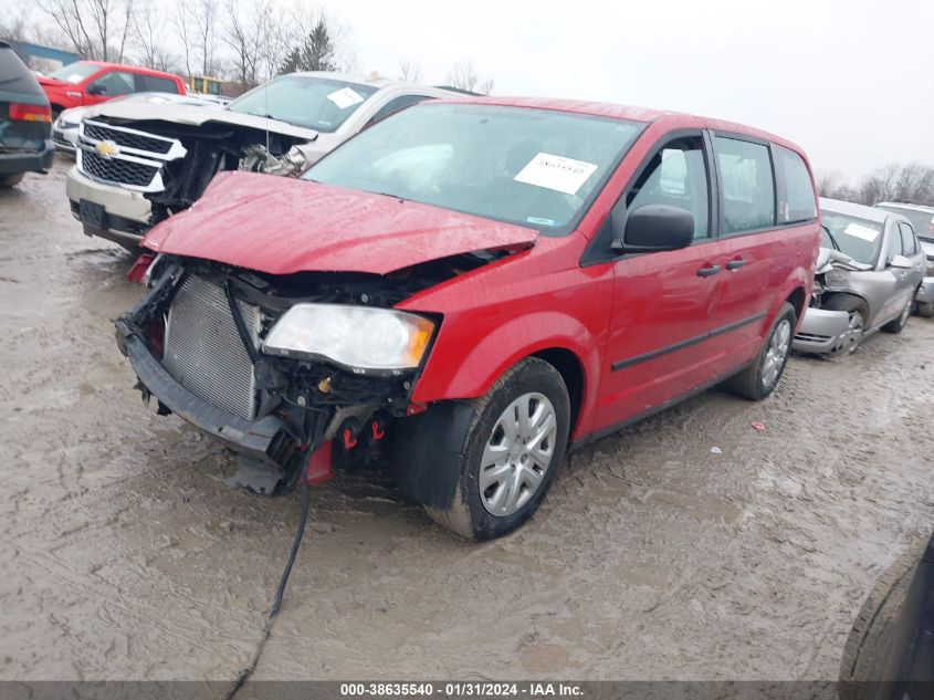 2014 DODGE GRAND CARAVAN SE - 2C4RDGBG9ER194779