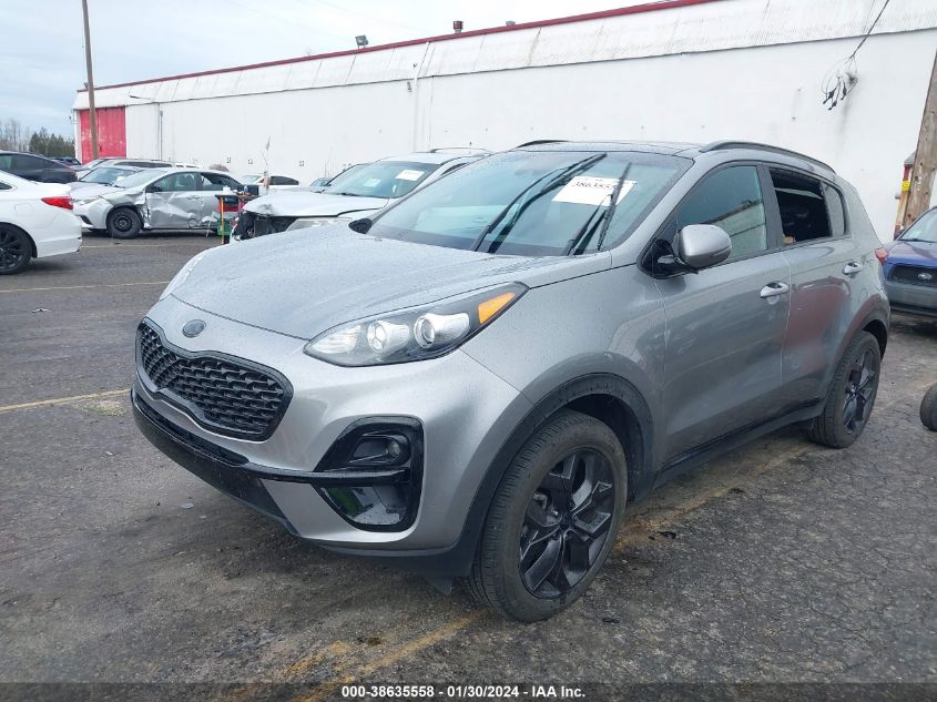 2022 KIA SPORTAGE S - KNDP6CAC5N7996871