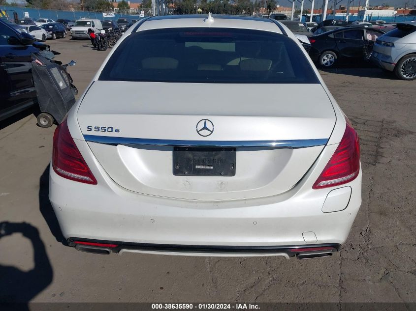 2016 MERCEDES-BENZ S 550 PLUG-IN HYBRID - WDDUG6DB0GA267435