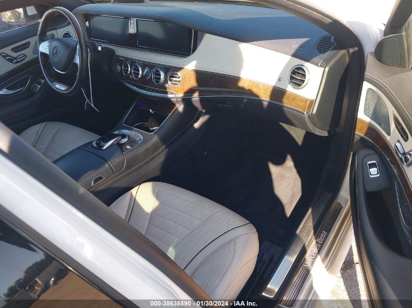 2016 MERCEDES-BENZ S 550 PLUG-IN HYBRID - WDDUG6DB0GA267435
