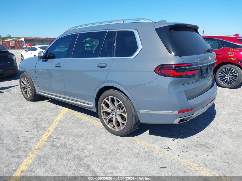 VIN 5UX23EM01P9N81570 2023 BMW X7 XDRIVE40I