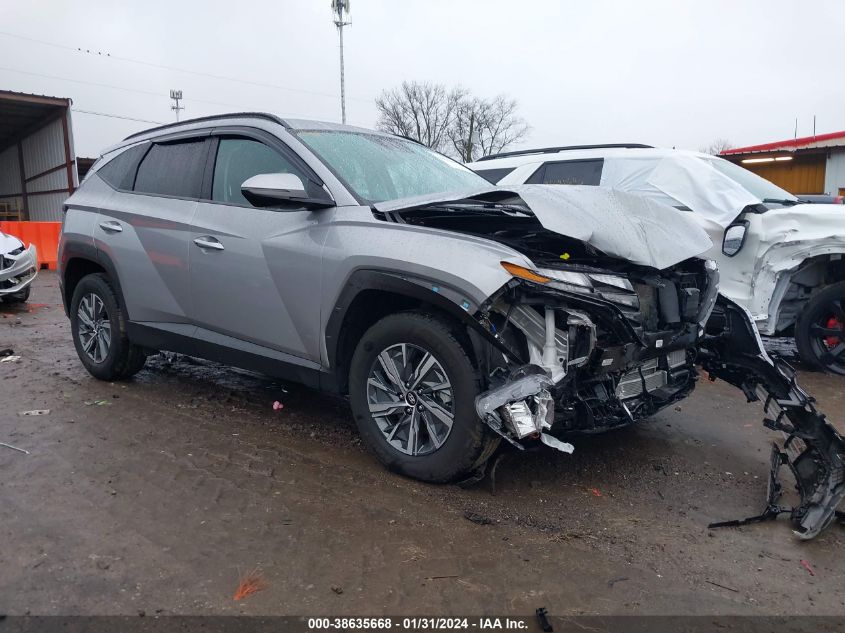 2022 HYUNDAI TUCSON HYBRID BLUE - KM8JBCA18NU017678