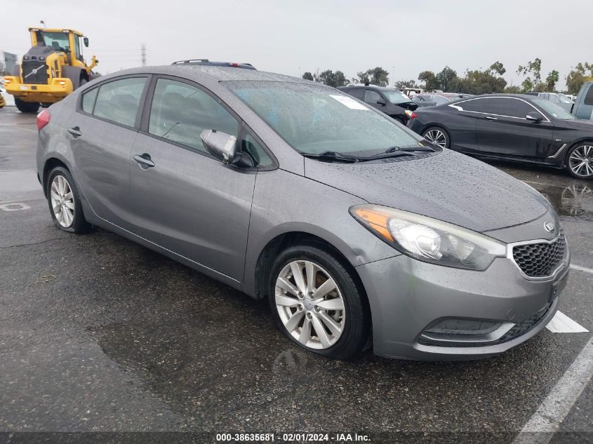 2016 KIA FORTE LX - KNAFX4A69G5509854