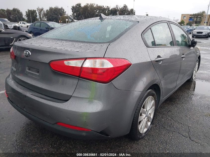 2016 KIA FORTE LX - KNAFX4A69G5509854