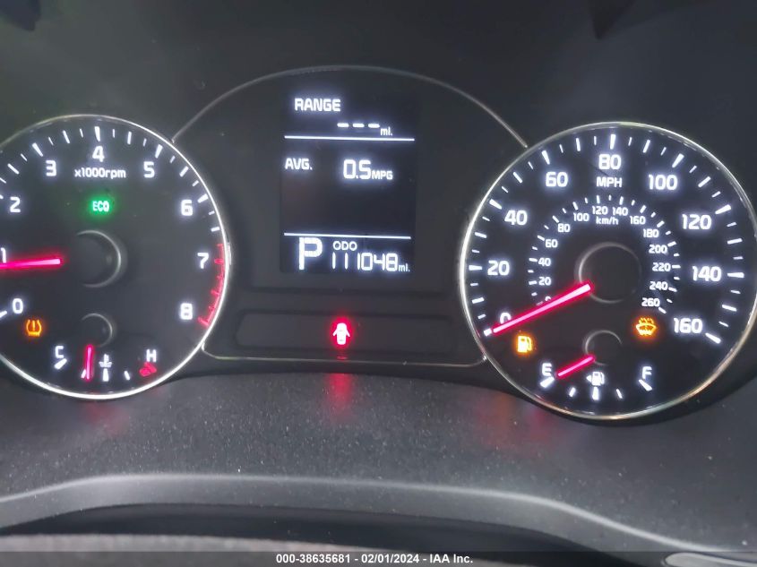 2016 KIA FORTE LX - KNAFX4A69G5509854
