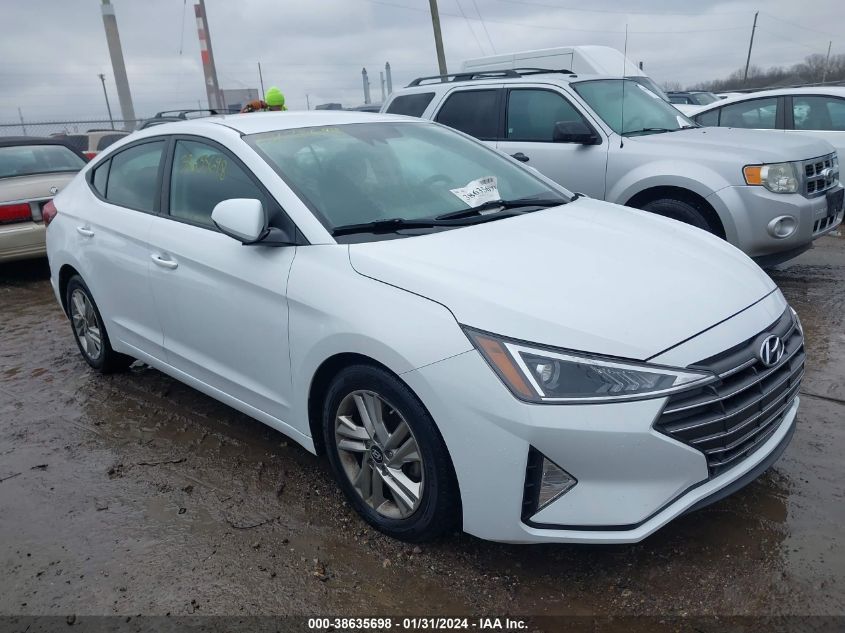 2019 HYUNDAI ELANTRA SEL - 5NPD84LF2KH455925