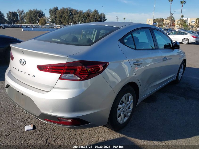 2019 HYUNDAI ELANTRA SE - 5NPD74LF5KH437776