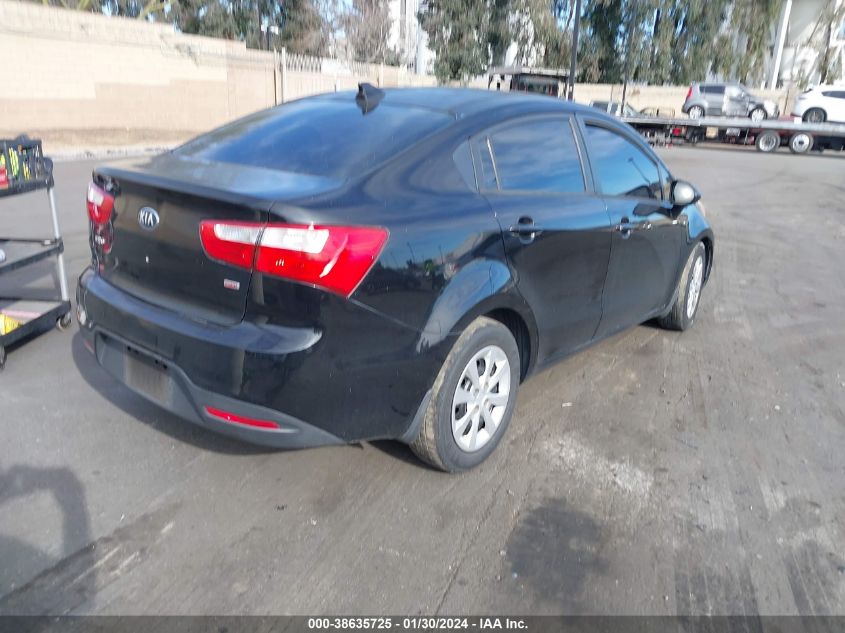 2015 KIA RIO LX - KNADM4A31F6427275
