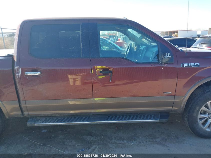 2015 FORD F-150 SUPERCREW - 1FTEW1CP0FFB28568