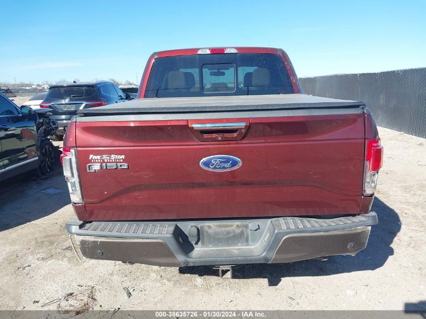 2015 FORD F-150 SUPERCREW - 1FTEW1CP0FFB28568