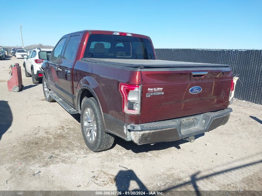 2015 FORD F-150 SUPERCREW - 1FTEW1CP0FFB28568
