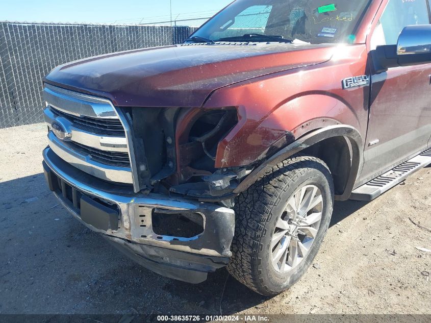2015 FORD F-150 SUPERCREW - 1FTEW1CP0FFB28568