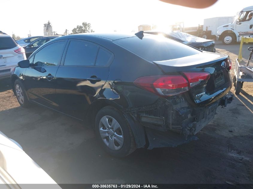 2018 KIA FORTE LX - 3KPFK4A75JE224087