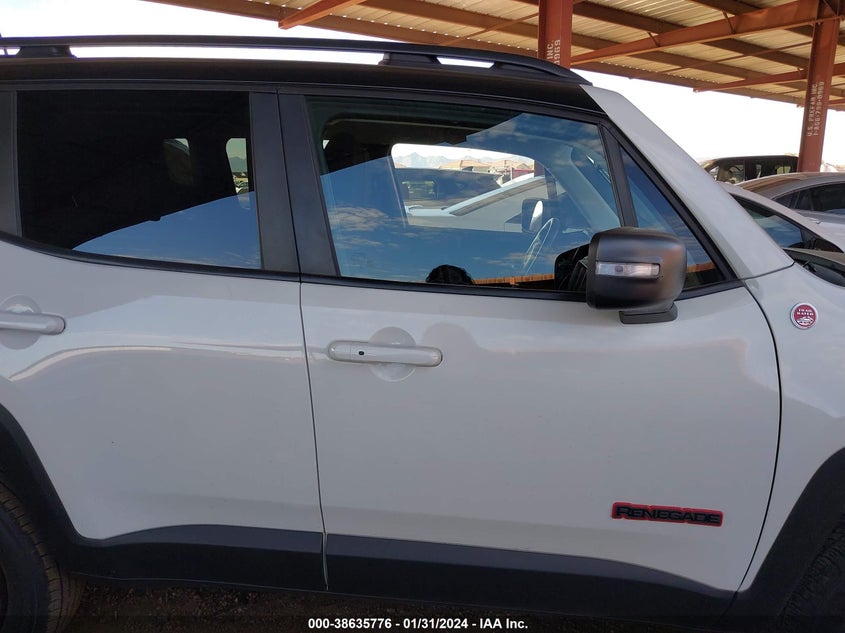 VIN ZACCJBCB7JPH79332 2018 JEEP RENEGADE TRAILHAWK