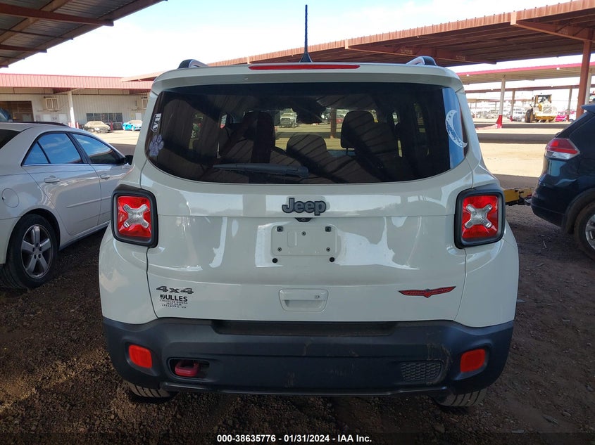VIN ZACCJBCB7JPH79332 2018 JEEP RENEGADE TRAILHAWK