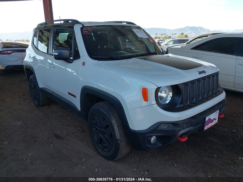 VIN ZACCJBCB7JPH79332 2018 JEEP RENEGADE TRAILHAWK