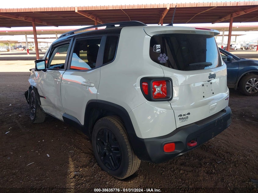 VIN ZACCJBCB7JPH79332 2018 JEEP RENEGADE TRAILHAWK