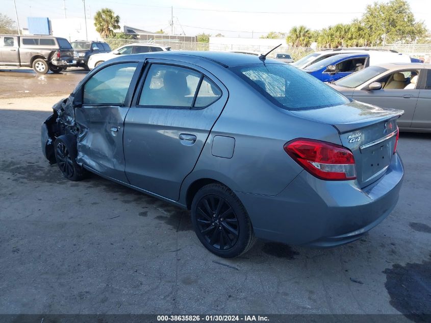 2020 MITSUBISHI MIRAGE G4 LE - ML32F4FJ2LHF10666