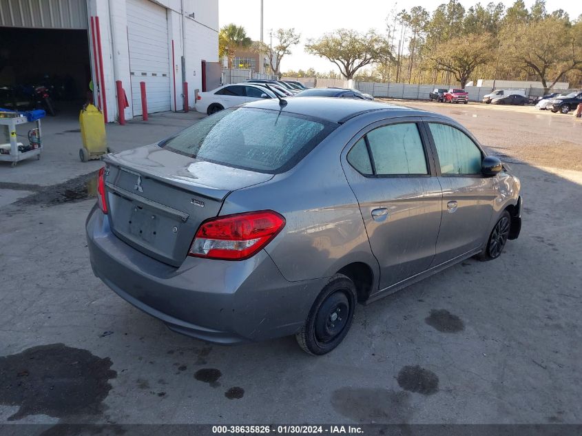2020 MITSUBISHI MIRAGE G4 LE - ML32F4FJ2LHF10666