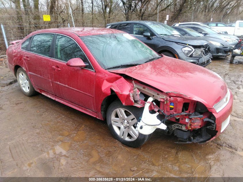 2013 CHEVROLET IMPALA LT - 2G1WB5E39D1152169