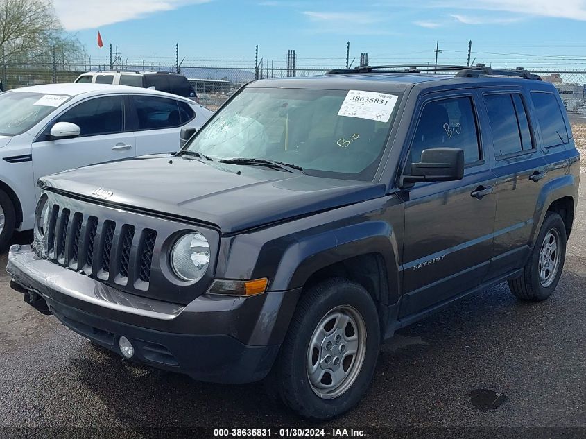 2016 JEEP PATRIOT SPORT - 1C4NJPBB6GD770264