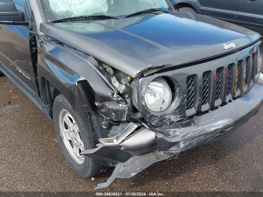 2016 JEEP PATRIOT SPORT - 1C4NJPBB6GD770264