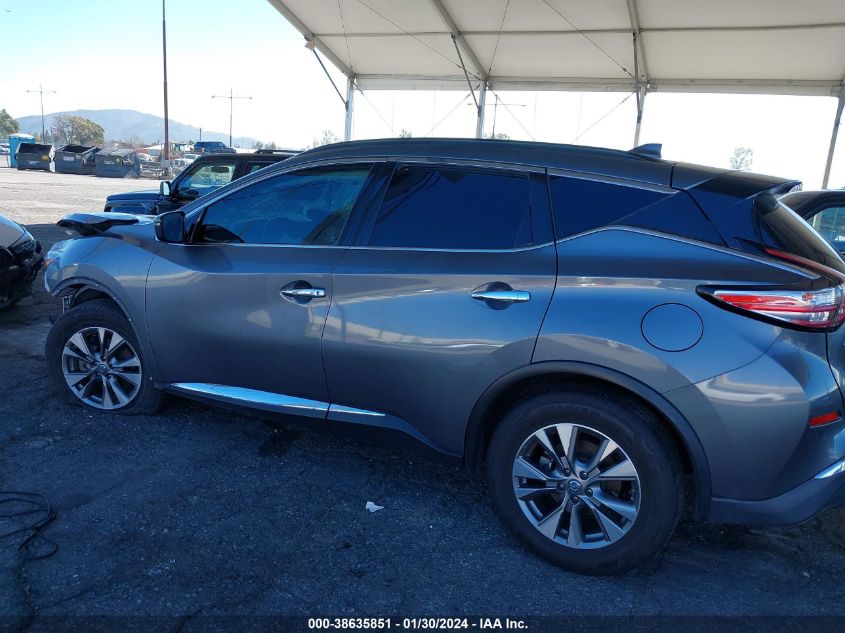2018 NISSAN MURANO S/SL/SV/PLATINUM - 5N1AZ2MG0JN121625