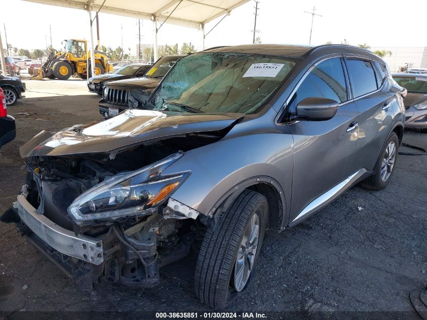 2018 NISSAN MURANO S/SL/SV/PLATINUM - 5N1AZ2MG0JN121625