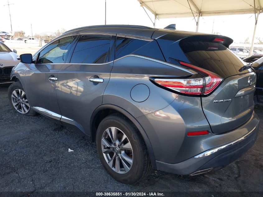 2018 NISSAN MURANO S/SL/SV/PLATINUM - 5N1AZ2MG0JN121625