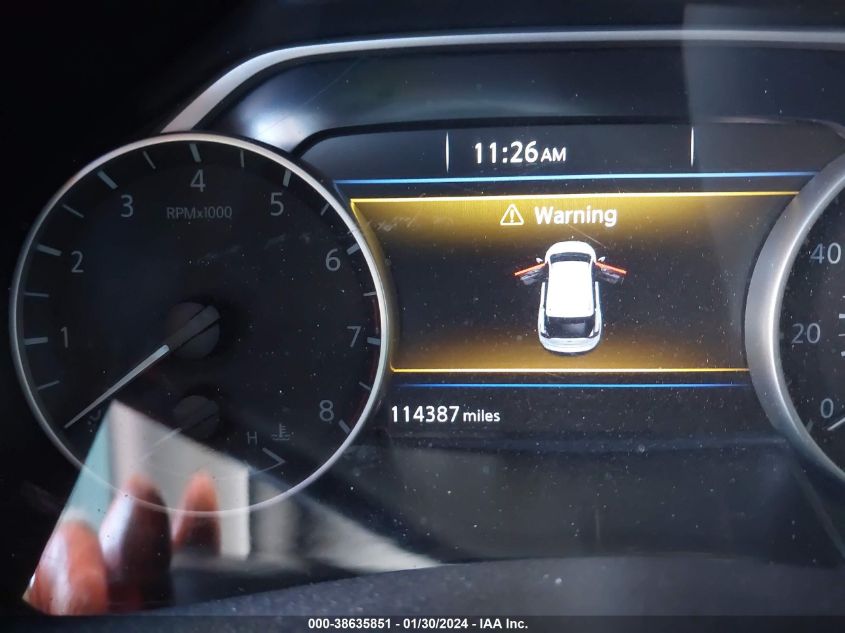 2018 NISSAN MURANO S/SL/SV/PLATINUM - 5N1AZ2MG0JN121625