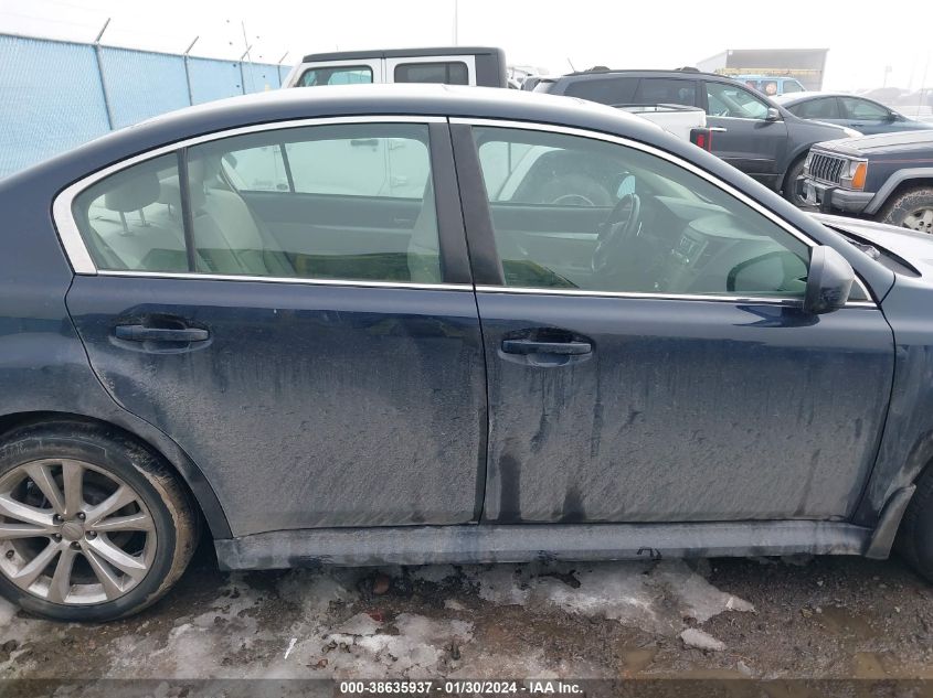 2013 SUBARU LEGACY 2.5I PREMIUM - 4S3BMBG60D3009708