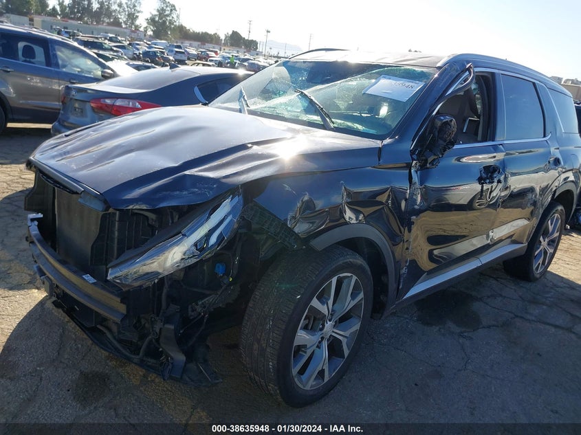 VIN KM8R34HE5LU171356 2020 HYUNDAI PALISADE SEL