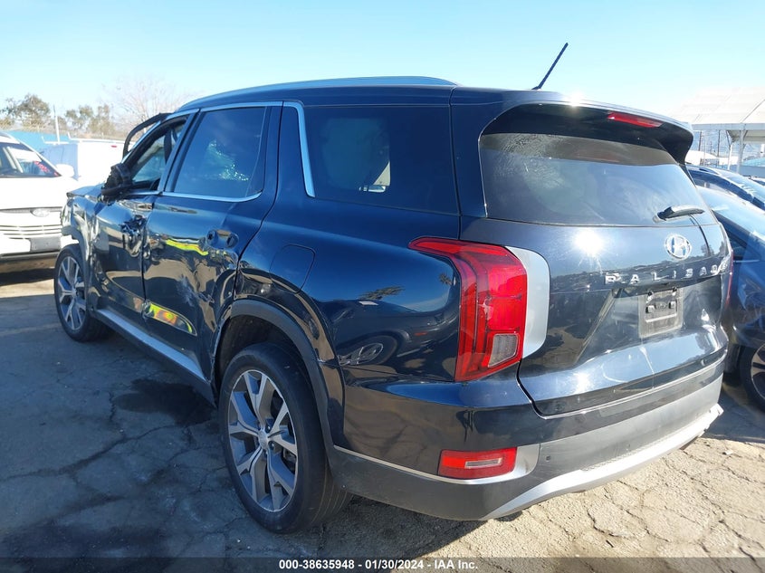 VIN KM8R34HE5LU171356 2020 HYUNDAI PALISADE SEL
