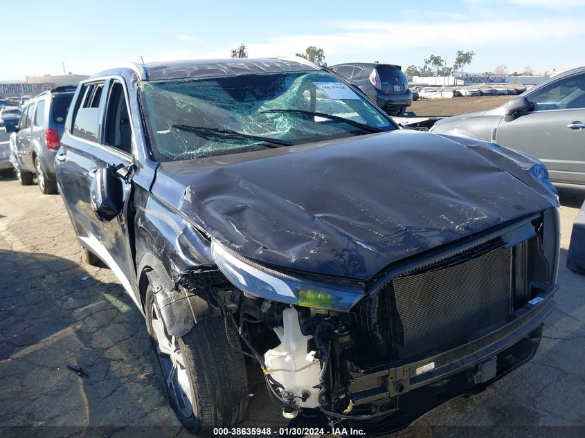 VIN KM8R34HE5LU171356 2020 HYUNDAI PALISADE SEL
