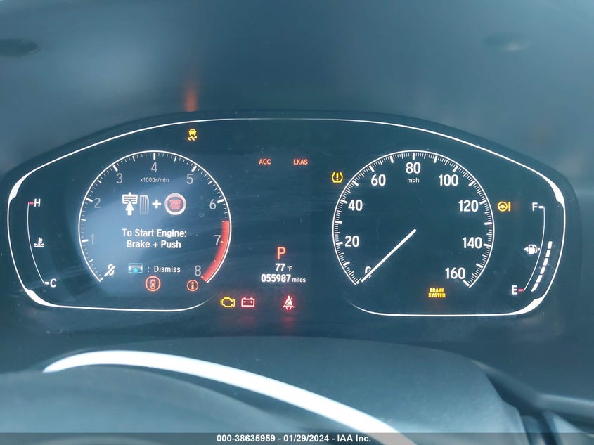VIN 1HGCV1F12KA009995 2019 HONDA ACCORD LX