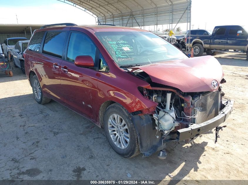 2017 TOYOTA SIENNA XLE PREMIUM 8 PASSENGER - 5TDYZ3DC6HS799113